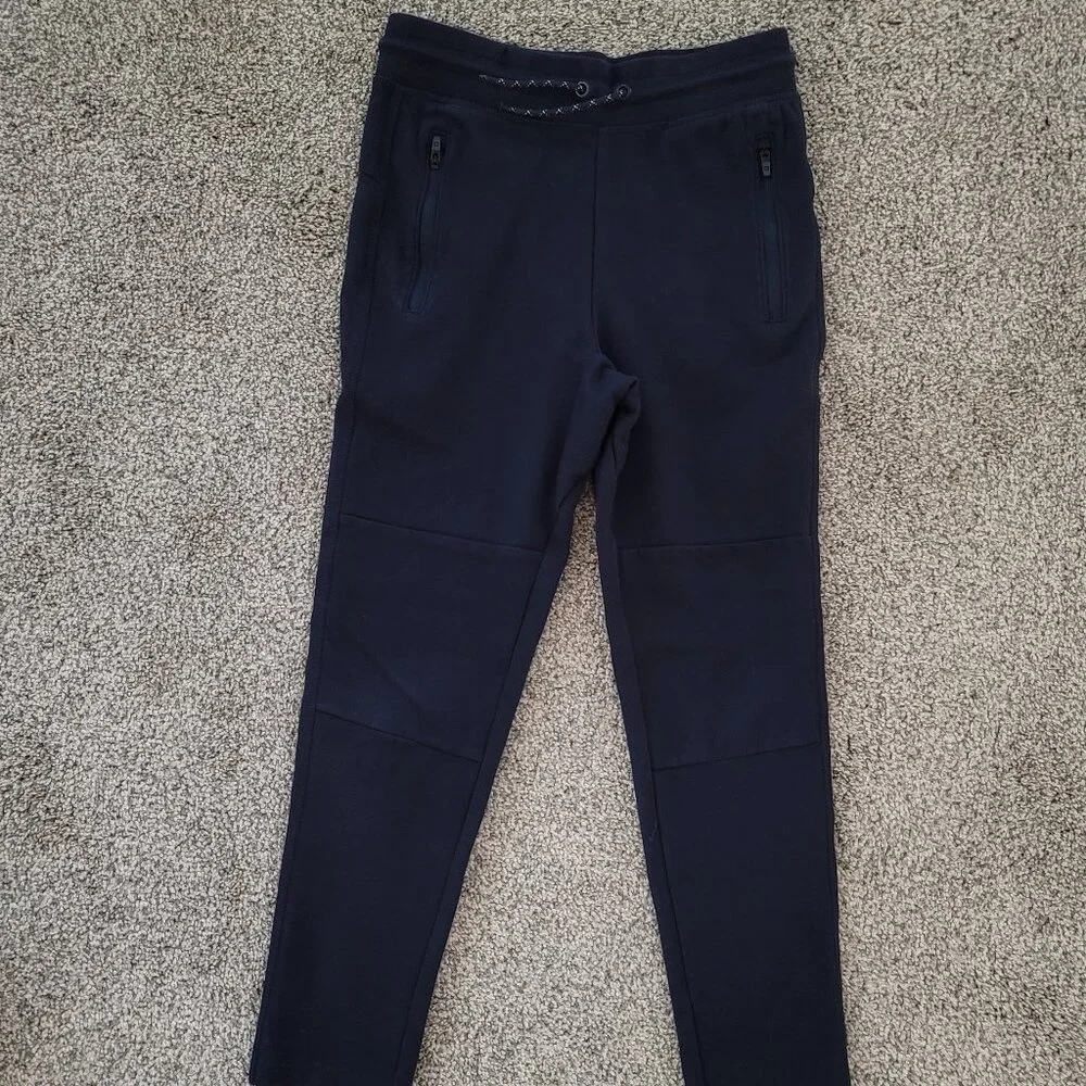 GAP Fit  Kids Fleece Pants Girls size XL 12 Navy  Blue Color 2023